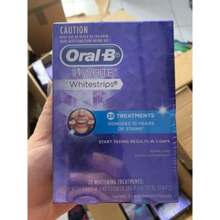 Miếng dán trắng răng Oral-b 3D White