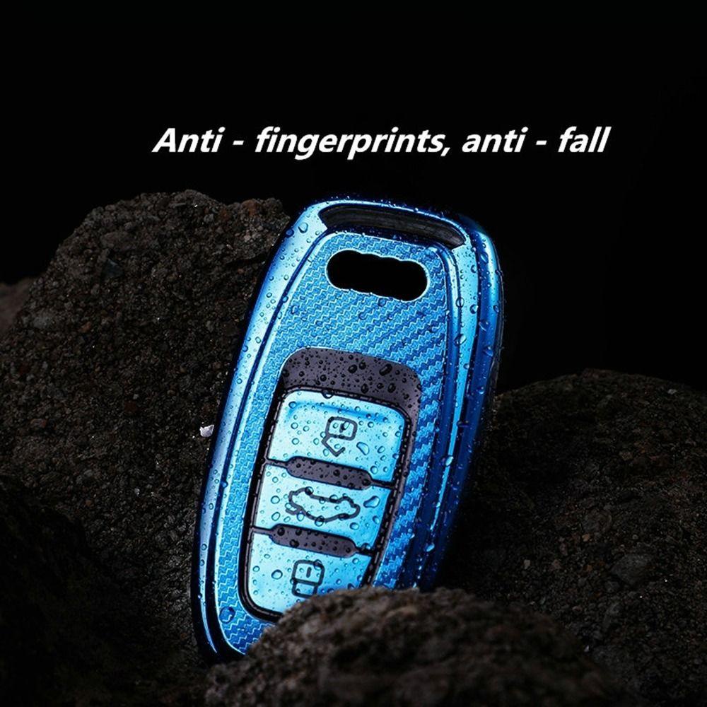 MAYSHOW Vỏ Bảo Vệ Chìa Khóa Điều Khiển Từ Xa Cho Xe Hơi Audi A1 A3 A4 A5 A6 A7 A8