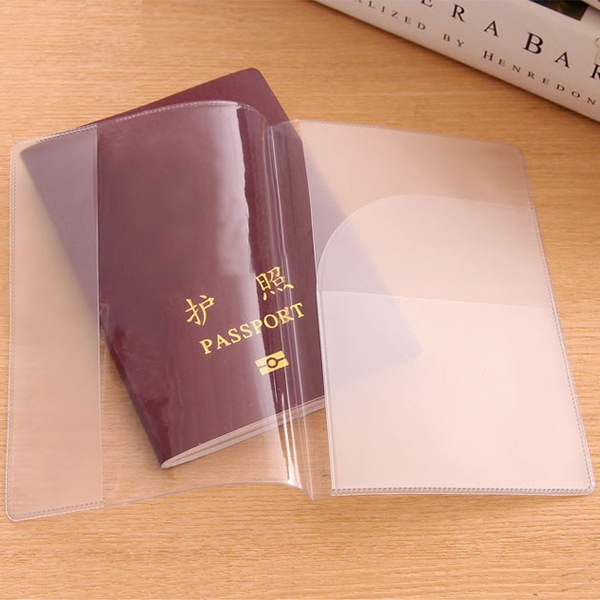 Vỏ bọc bảo vệ hộ chiếu có khe nhét thẻ - Passport chống thấm nước   Duashop