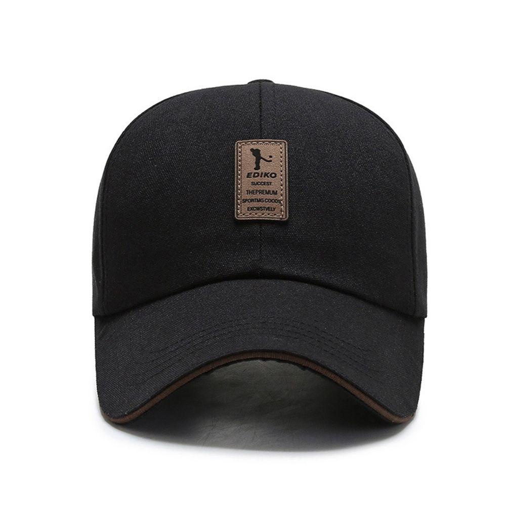MXGOODS Mũ Lưỡi Trai Da PU Chống Nắng Thiết Kế Đơn Giản Thời Trang Hàn Quốc Cho Nam Nữ