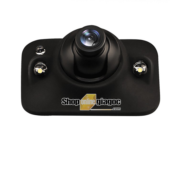 Camera gắn gương cập lề xoay 360 độ 2 LED