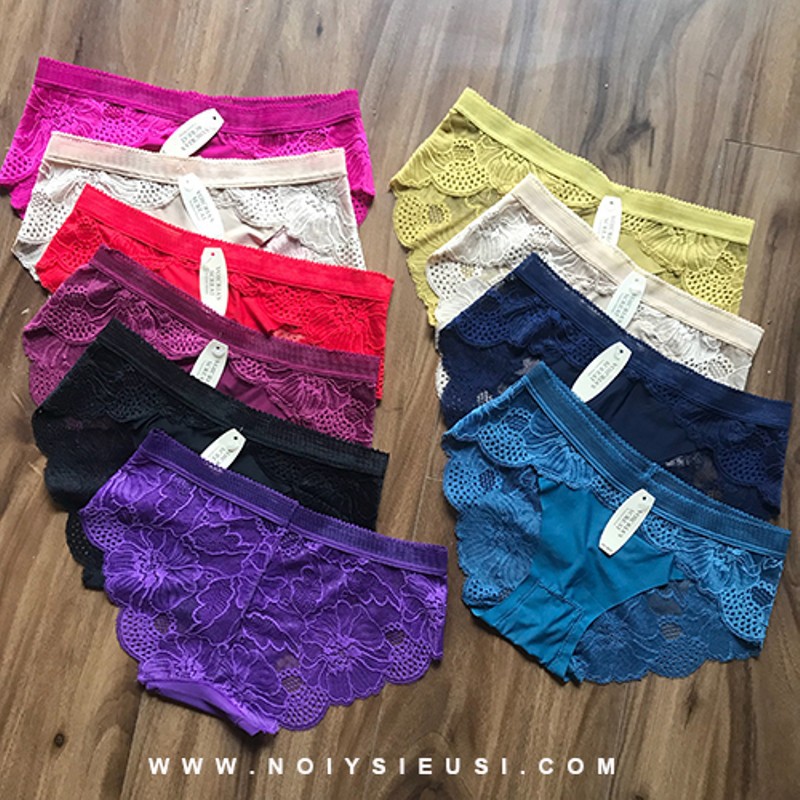 Quần lót su phối ren hoa mông vô cùng sexy gợi cảm MS8423