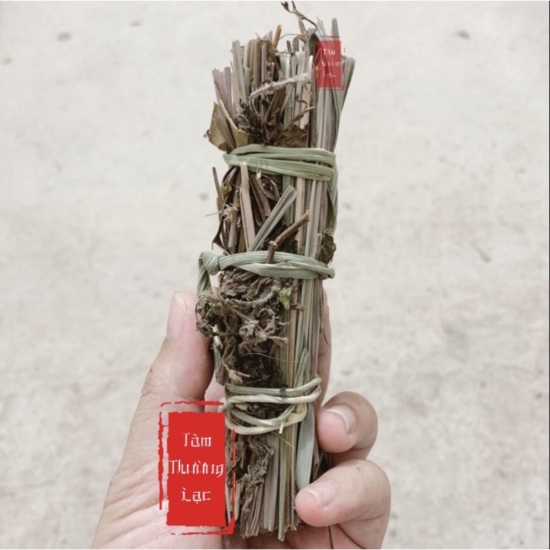 Xô thơm trắng thanh tẩy, thảo mộc xông nhà, bó lá xô thơm hỗn hợp thảo mộc
