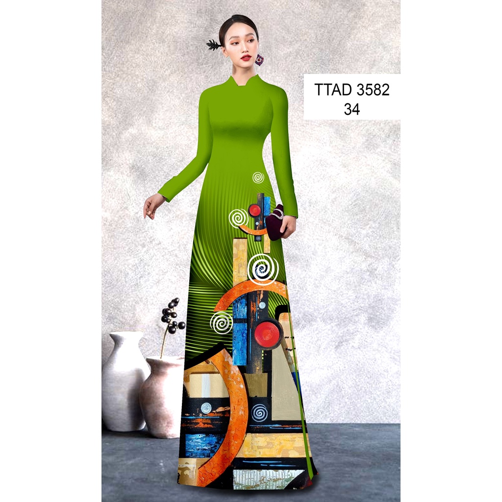 VẢI ÁO DÀI LẬP THỂ ĐỘC LẠ, CHẤT VẢI MỊN