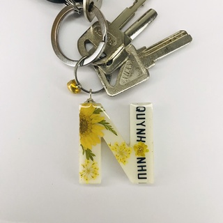 Móc khoá chữ cái độc đáo Veryme Handmade