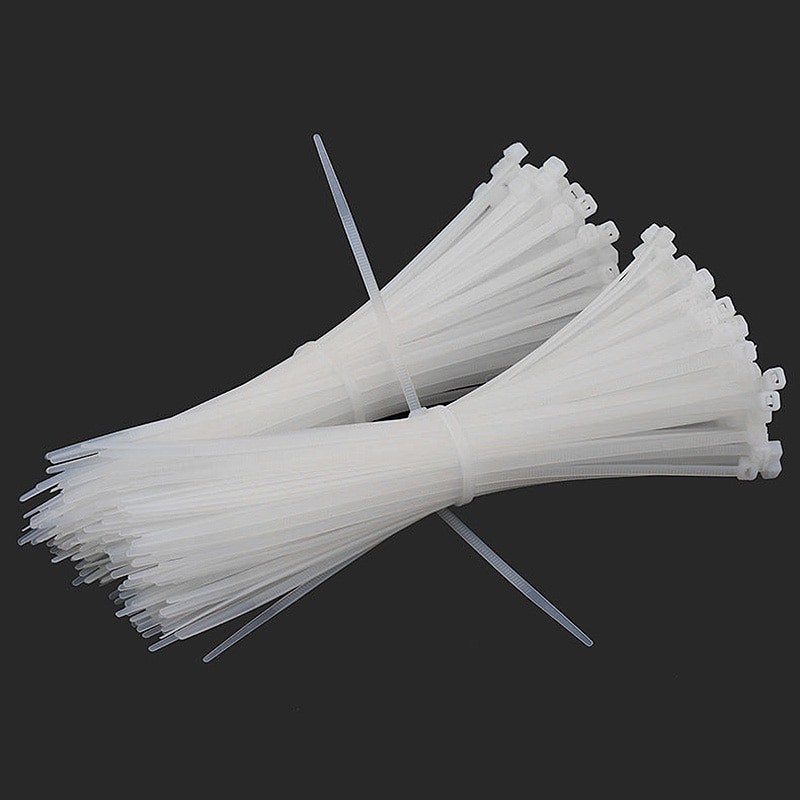 200 Dây Rút Nylon 10 "2.5X250 Màu Trắng Và Đen