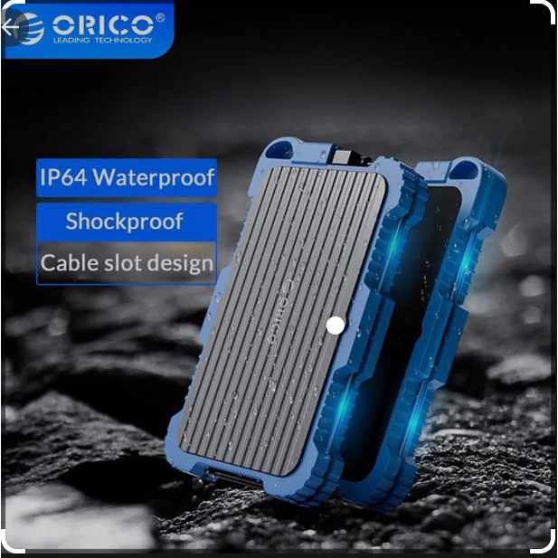 HDD Box ORICO - Mã hóa 2.5 SATA USB3.0 5Gpbs Chống Nước Chống Sốc Chống Bụi