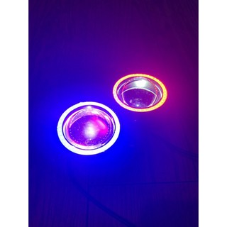 Đèn Led U7 Mắt Cú Đỏ Và Xanh