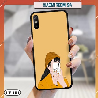 Ốp lưng nhám Xiaomi Redmi 9A in hình