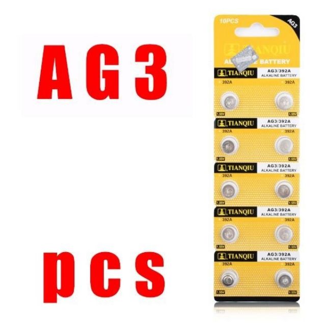 Vỉ 10 Viên Pin AG3/392A