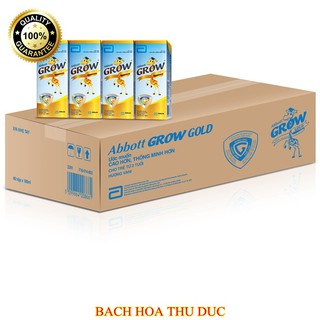 Thùng 48 Hộp Sữa Công Thức Pha Sẵn Abbott Grow Gold Hươu Cao cổ Hương Vani (180ml)