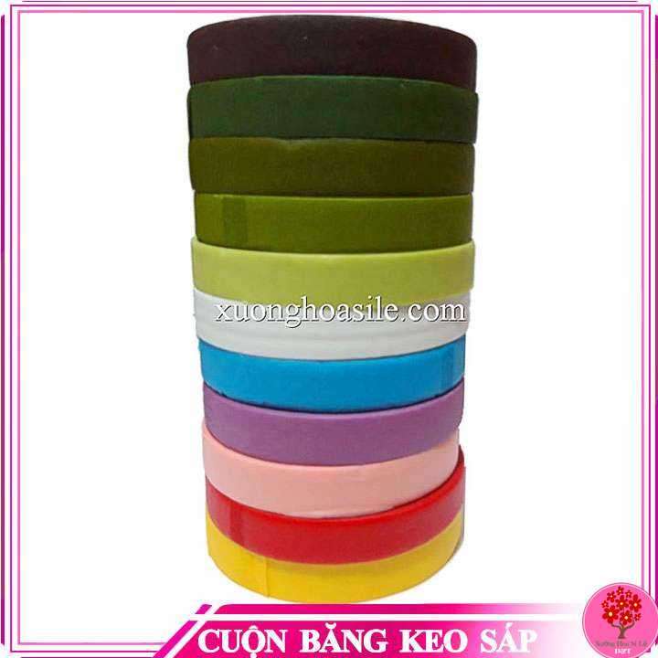 SÁP CUỘN LÀM HOA LOẠI 1 ( băng keo sáp)