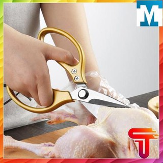 Kéo inox nhật SK5, kéo nhà bếp đa năng, cắt thịt, cắt gà siêu sắc tiện lợi- màu giao ngẫu nhiên Tanosa_kids