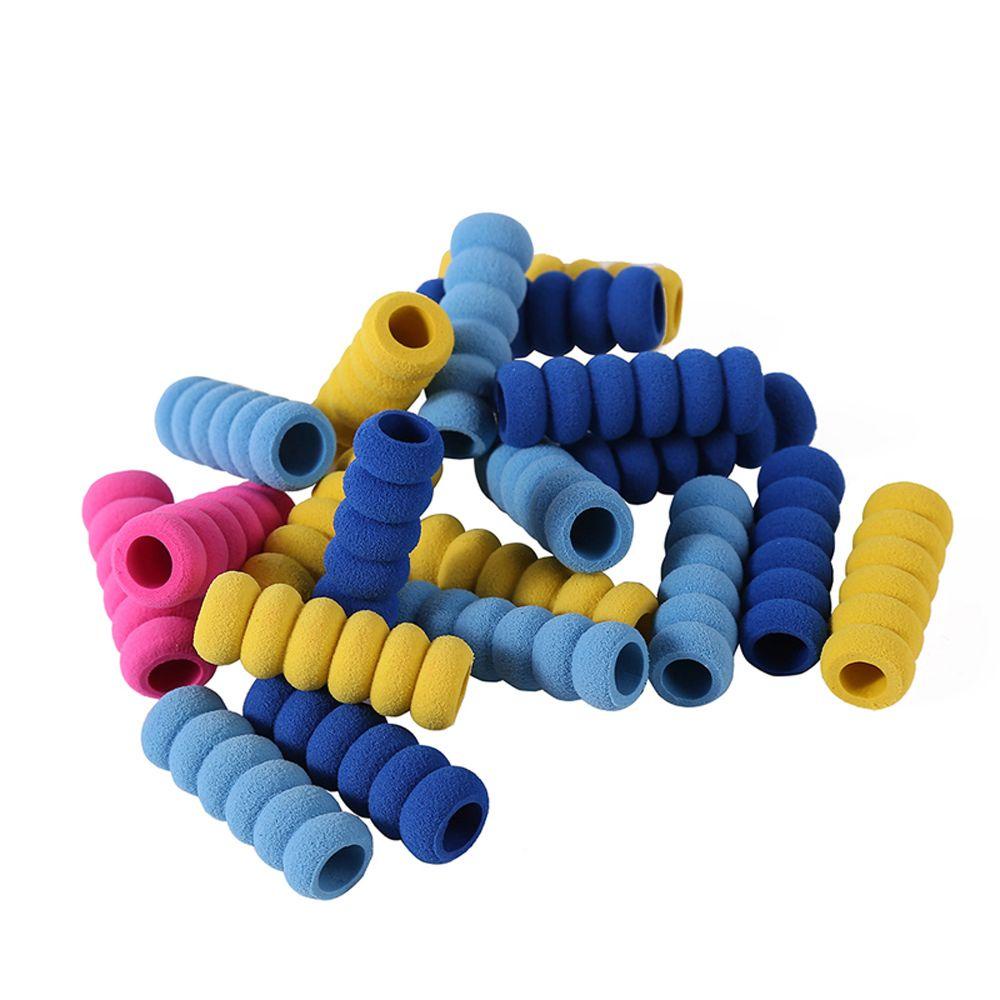 Bộ 10 Vỏ Bọc Bút Thêu Nghệ Thuật &amp; Đồ Thủ Công Chống Trượt Giá Đỡ