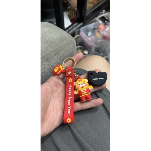 BỌC CHÌA CAO SU & NHÔM CNC VESPA