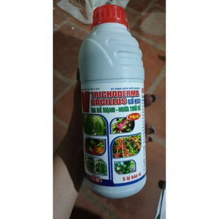 [Xanhshop22]  Nấm đối kháng Trichoderma dạng dung dịch (chai 1 lít)