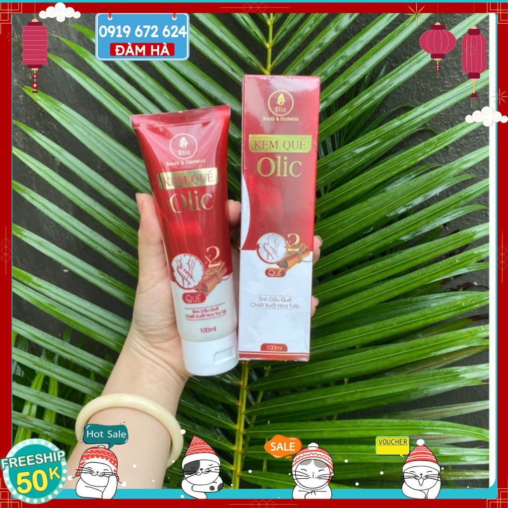 [Ảnh Thật] Tan Mỡ Olic Kem Quế