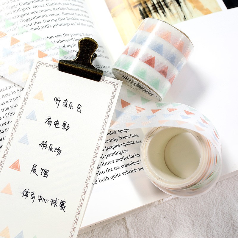 Băng dính trang trí Washi tape Simno kích thước 40 mm x3m