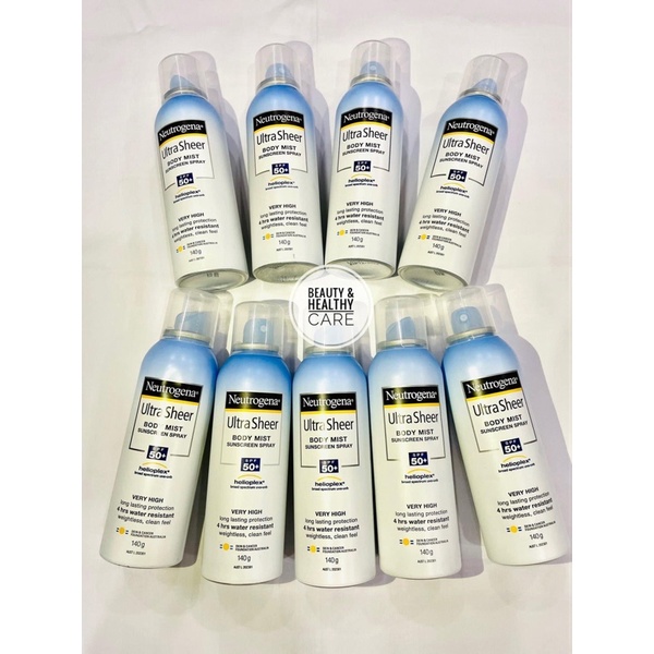 ( HÀNG CHUẨN AIR ) XỊT CHỐNG NẮNG NEUTROGENA SPF 50+