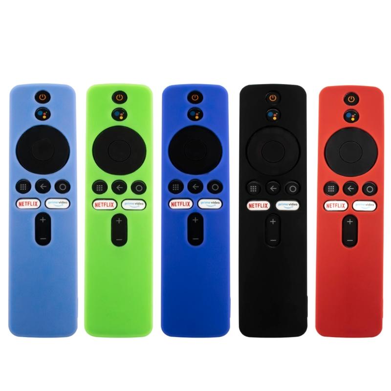 Vỏ bọc silicon bảo vệ điều khiển từ xa cho Xiao-mi Mi Box S Mi Box 4
