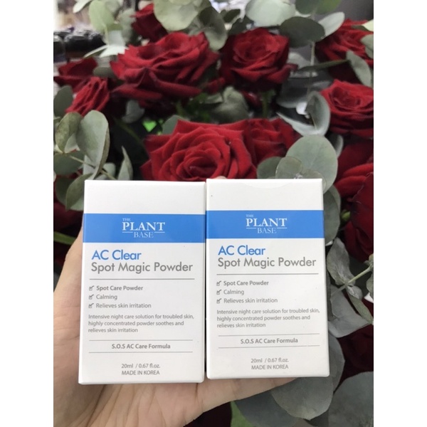 Bột lỏng chấm mụn chống sẹo Ac Clear Spot Magic Powder