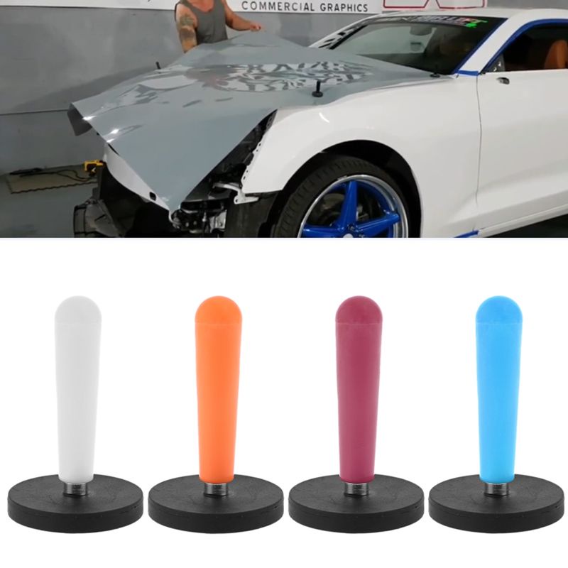 Bộ 2 Miếng Dán Nam Châm Cố Định Giá Đỡ Điện Thoại Dùng Trong Xe Hơi