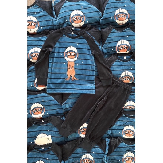 Bộ bé trai băng lông