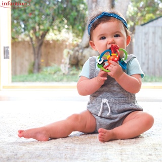  Gặm Nướu Cho Bé INFANTINO Vòng Tròn - Đồ Chơi Chất Liệu Nhựa ABS An Toàn Cao Cấp Cho Bé Từ 0m 