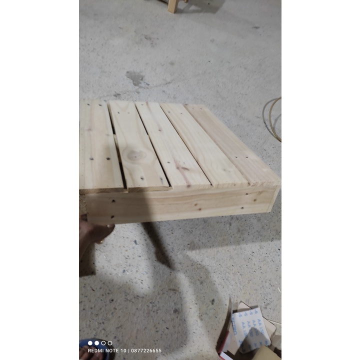 Tổng Hộp gỗ Giường Pallet - pallet làm bàn ghế sofa - Hộp Pallet decor làm giường đã sơn chống mốc