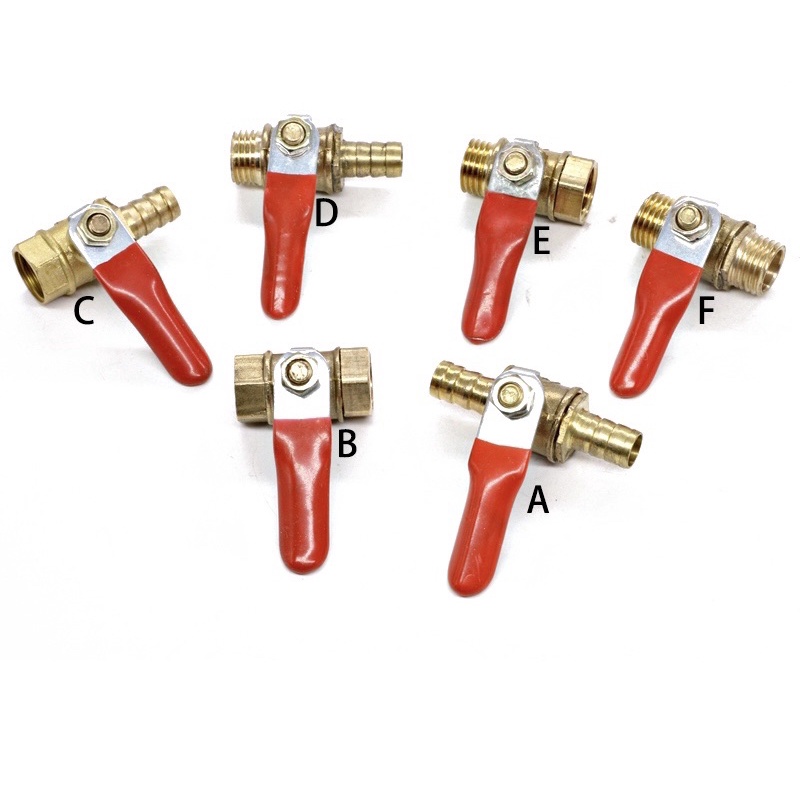 Van Bi 1/4&quot; 3/8&quot; Bằng Đồng Thau Chuyên Dụng