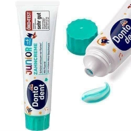Kem đánh răng Dontodent Junior Đức 100ml cho trẻ từ 6 tuổi