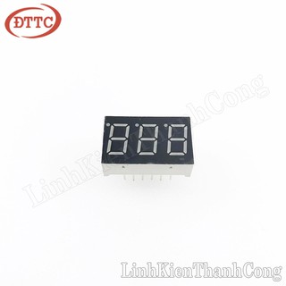 Bộ 3 Chiếc LED 7 Thanh 0.36inch 3 Số Màu Đỏ (Anot Chung)