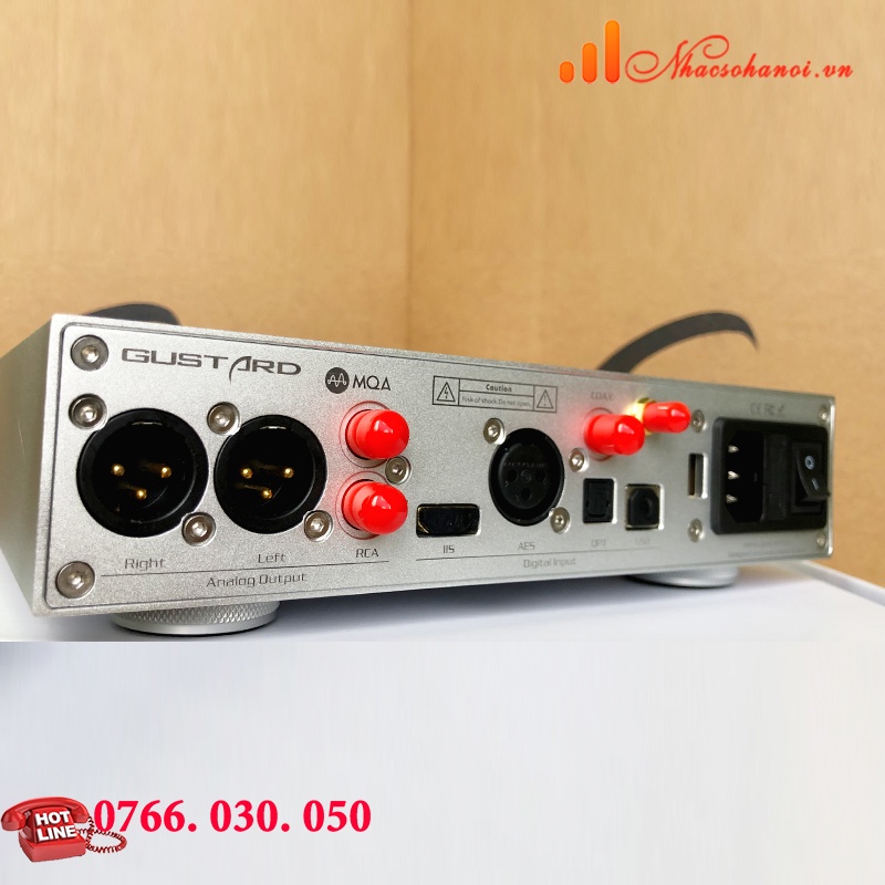 Giải Mã DAC GUSTARD X16 - MQA/ BLUETOOTH 5.0/ 32BIT/ 768kHZ/ DSD512