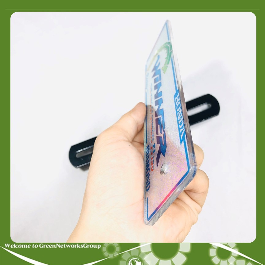 Bảng mica trang trí cho xe Winner Greennetworks