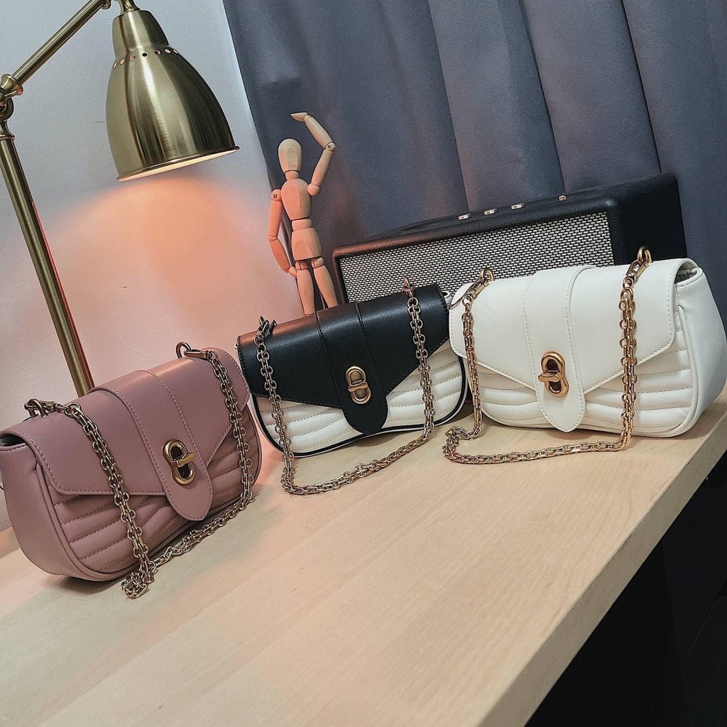 [Auth]Túi kẹp nách nữ C.N.K chính hãng (Túi,Ví-CK2-80151129)