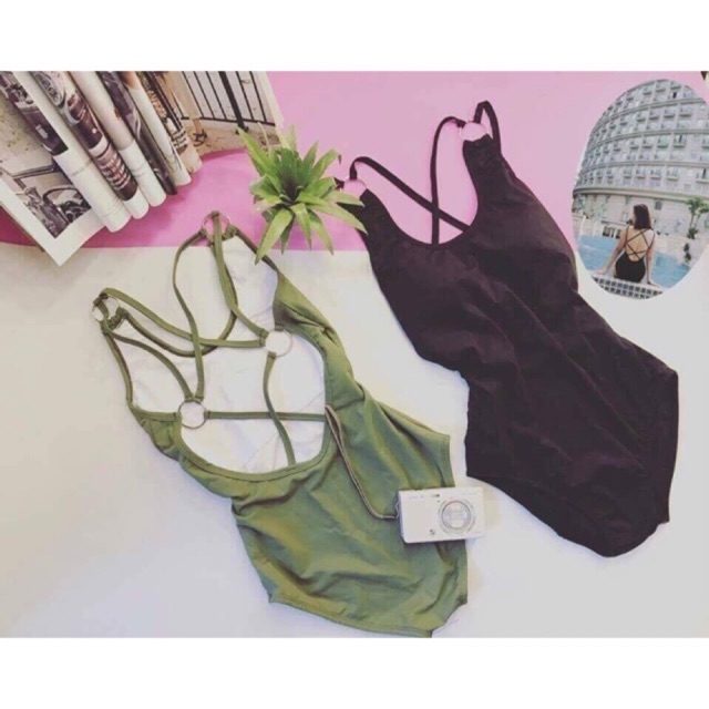 Bikini liền thân móc lưng
