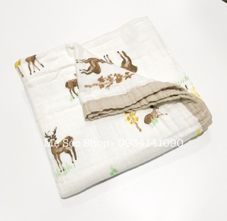 CHĂN ADEN SỢI TRE 4 LỚP