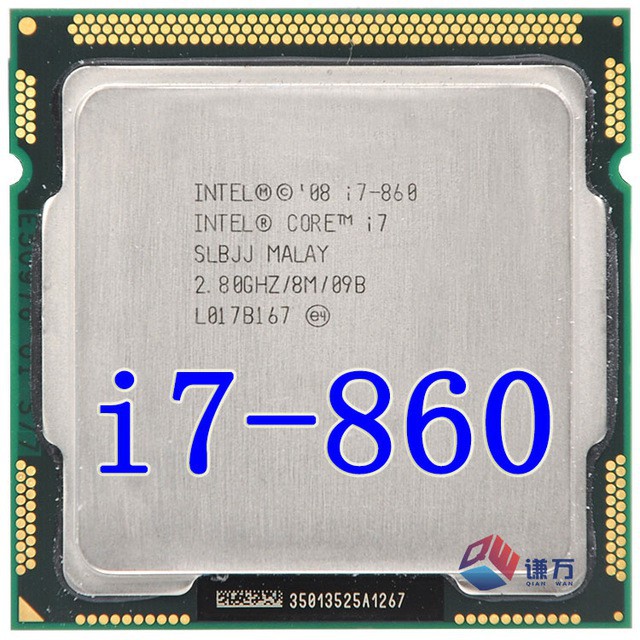Cpu socket 1156  i5-650, i5-760, i7-760 gắn cho pc