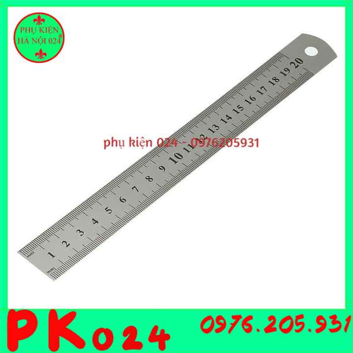 Thước Kĩ Thuật Thép Không Gỉ 15cm, 20cm, 30cm, 50cm Độ Chính Xác Cao