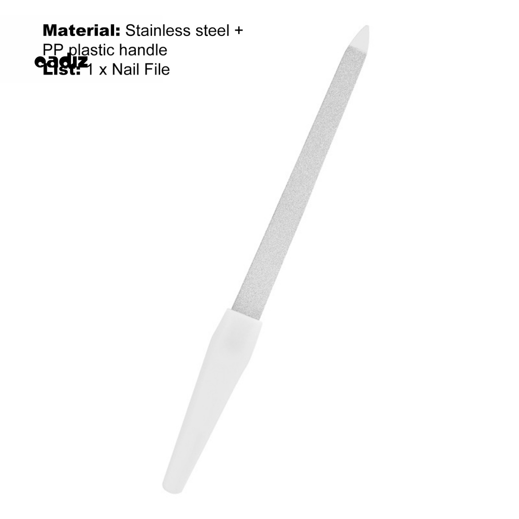 Dụng Cụ Giũa Móng Tay Bằng Thép Không Gỉ Siêu Nhẹ