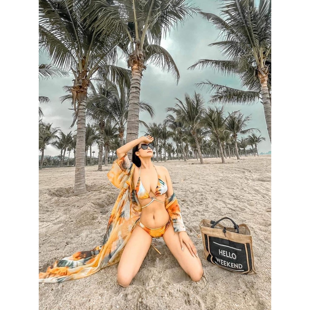 Bikini 2 mảnh 3 mảnh - đồ bơi nữ Sexy 3 món  [Cao Cấp]