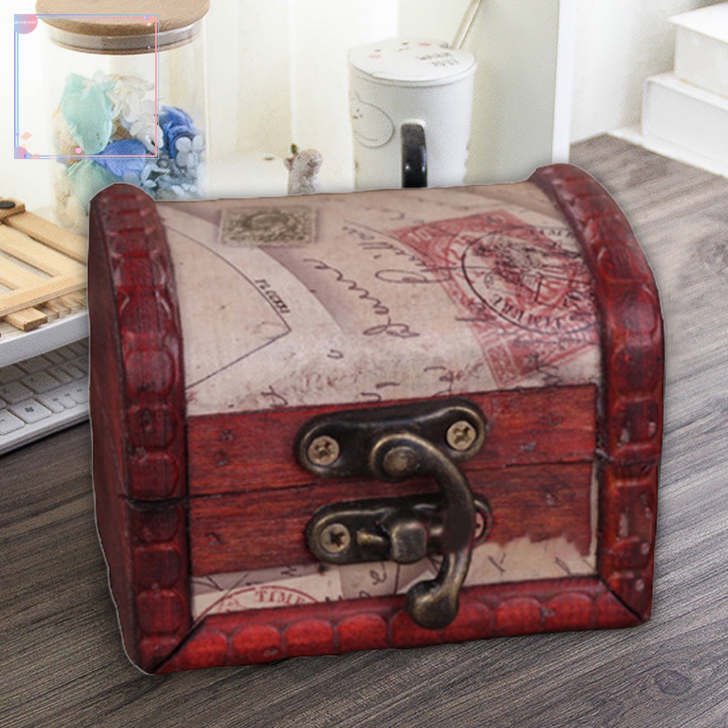 Hộp Nhỏ Đựng Tem Để Bàn Trang Trí