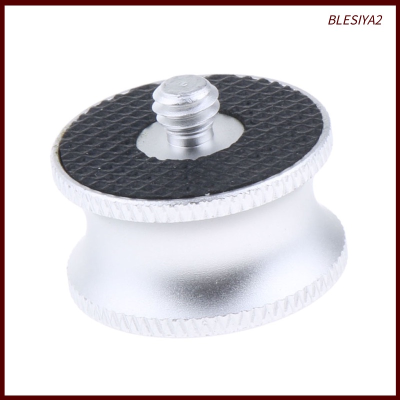Stainless Steel 1/4 Male to 3/8 Female Bushing Adapter 25mm Diameter for Tripod
