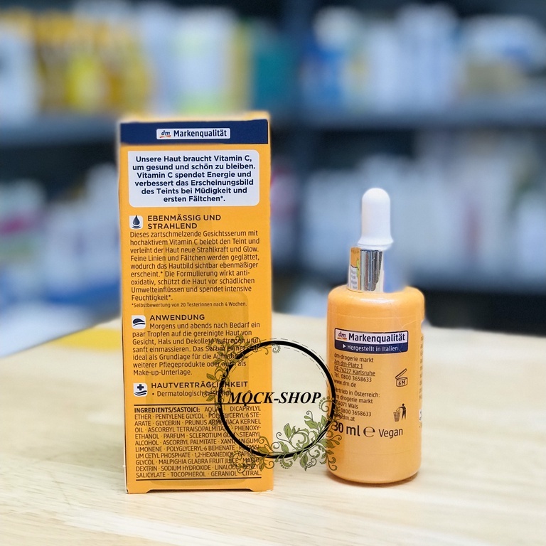 SERUM VITAMIN C BALEA - đỉnh cao về làm trắng, mờ thâm nám và tái tạo trẻ hóa da