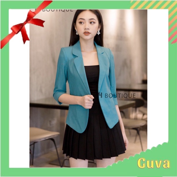 Áo vest nữ/ áo blazer 1 cúc hàng thiết kế chất vải đẹp đủ size s m l xl