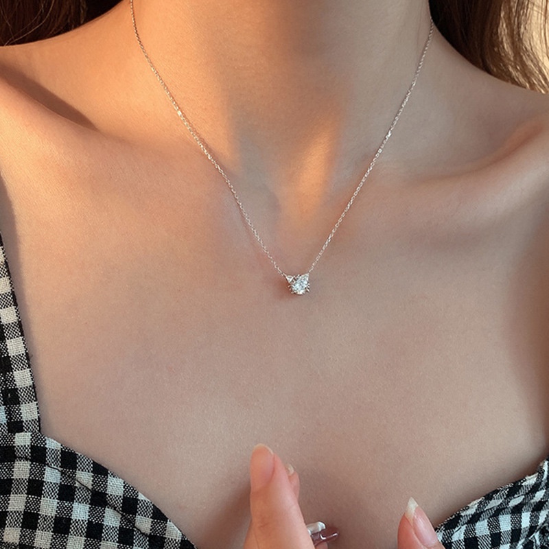 Dây Chuyền Mặt Mèo Đính Đá Lấp Lánh Phong Cách Thời Trang Mới 2022