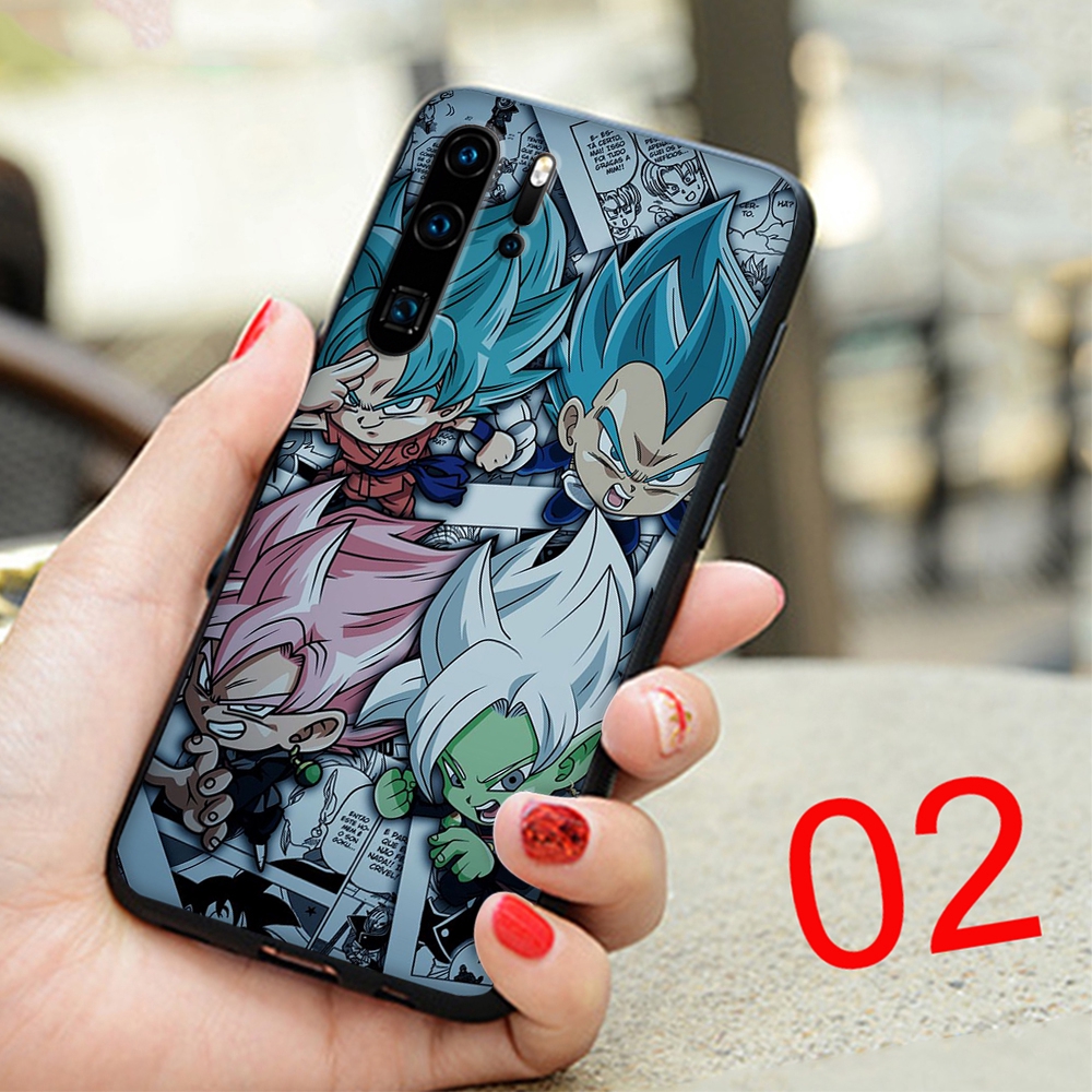 Ốp Điện Thoại Silicon Mềm Hình Dragon Ball Super Cho Huawei P Smart 2019 P10 P20 P30 Lite Pro No131