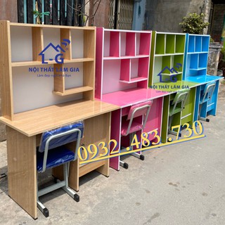 Bàn học sinh có kệ sách okal giá rẻ nhiều màu _ giao hàng nhanh miễn phí