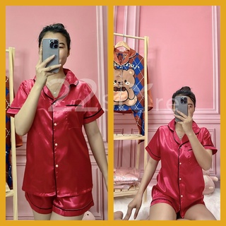 Pijama đồ ngủ đùi phi bóng đỏ 22 store