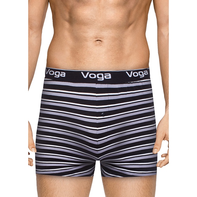 Set 3 Quần lót nam kiểu quần đùi thun Voga sọc cotton thoáng mát